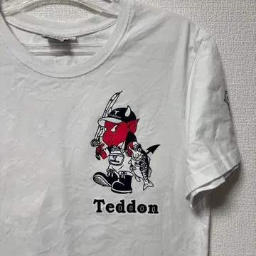 테드맨 T셔츠 블랙 배스 낚시 루어