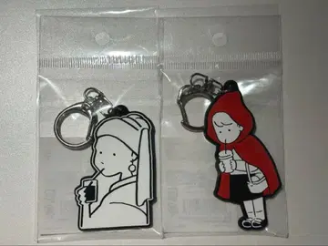 COFFEE BOY 러버 키링 PEARL GIRL 빨간 망토