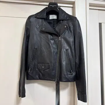 양가죽 라이더 자켓 STUDIOUS