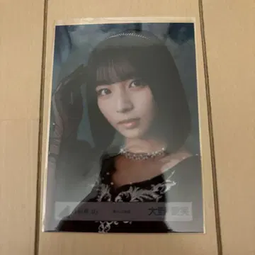 오노 마나미 브로마이드 요리 블랙 드레스