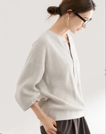 FRAMeWORK 프레임워크 와플 헨리 풀오버