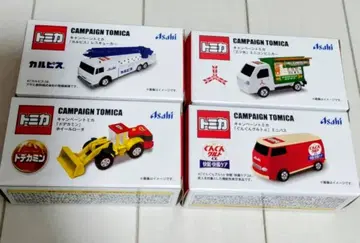 토미카 아사히 캠페인 토미카 4종 세트 세븐일레븐 한정판