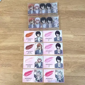 문호 스트레이독스 이세탄 콜라보 아크릴 보드 명함풍 카드