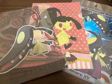 포켓몬 센터 쿠치토 A4 클리어 파일 3세트