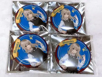 걸즈 밴드 크라이 카와라기 모모카 마루후쿠 커피점 캔뱃지 가루쿠라