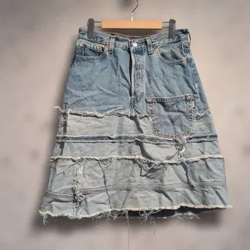sample 90s LEVIS 리메이크 데님 스커트 여성용