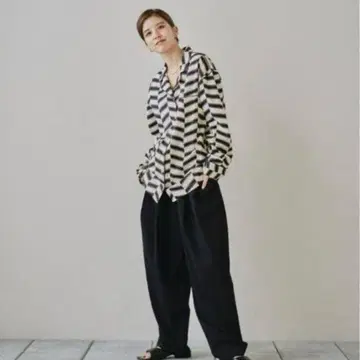 todayful 투데이풀 / 지오메트릭 파자마 셔츠 완판템