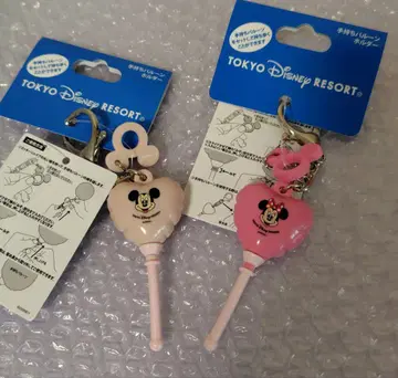 디즈니 벌룬 홀더 키체인 벌룬 미니 파르팔루자