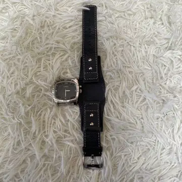 새상품급 FOSSIL 파슬 수동 와인딩 시계 가죽 816TIC