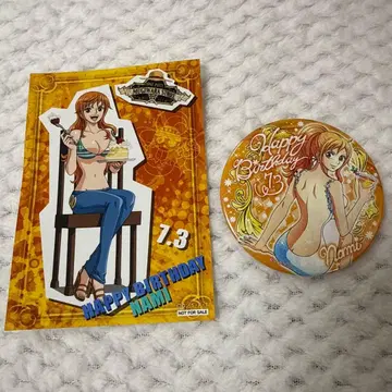 나미 벌스데이 캔뱃지 무기와라 스토어 2017