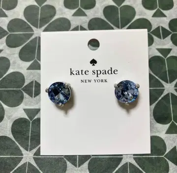 새상품 katespade NEW YORK 귀걸이 블루 x 골드