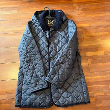 LAVENHAM 네이비 퀼팅 자켓 L 사이즈