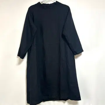 포그린워크 fog linen work 원피스 린넨 블랙 새상품급