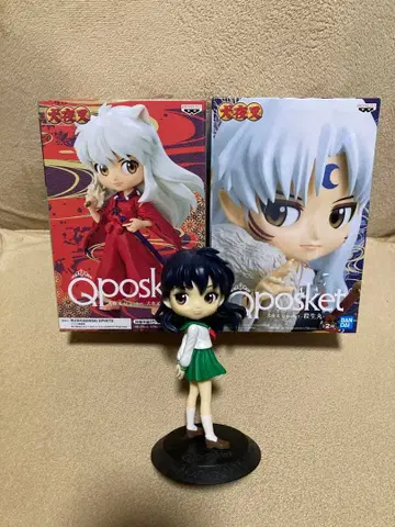 이누야샤 Qposket 피규어 3체 세트
