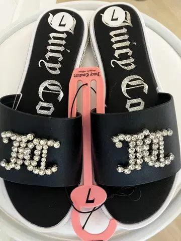 쥬시 꾸뛰르 큐빅 샌들 juicy couture