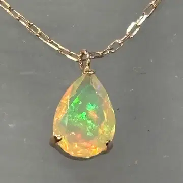 cafe fragrant olive k10PG 오팔 목걸이