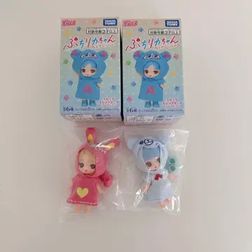 푸치 리카짱 나루미야 캐릭터즈 베리에짱&민트군 2개 세트