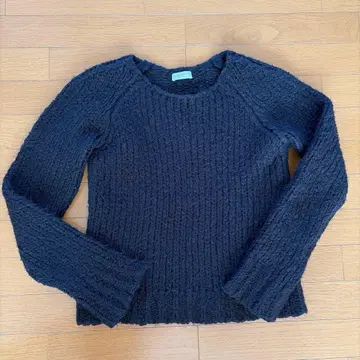 DRIES VAN NOTEN 블랙 니트 스웨터