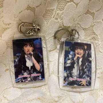 전 AKB48 오시마 유코 코지마 요나 키링 키체인