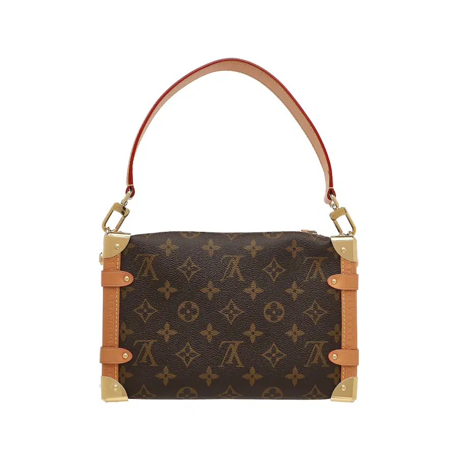 路易威登（LV）Side Trunk Monogram帆布单肩包 MM