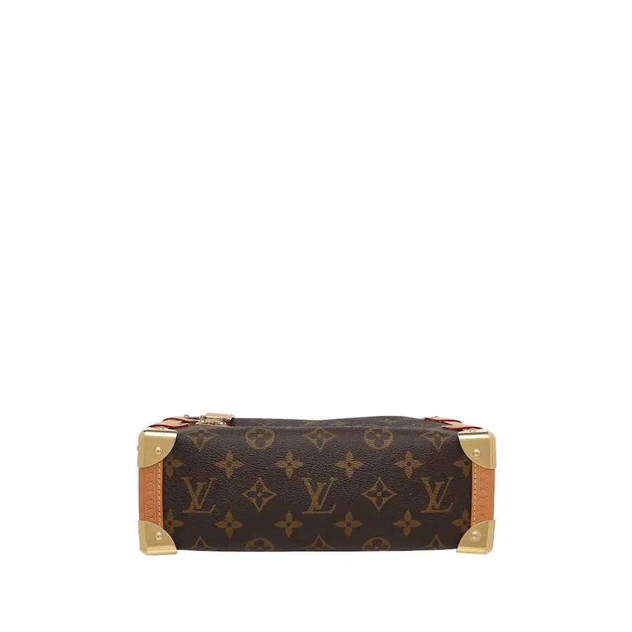 路易威登（LV）Side Trunk Monogram帆布单肩包 MM