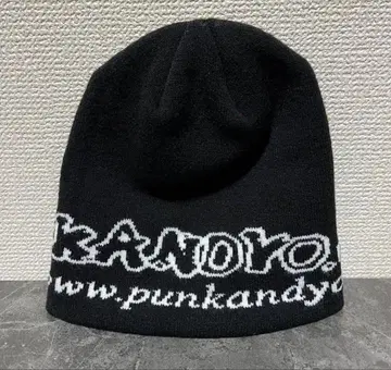 punkandyo p&y 비니 블랙 니트 모자
