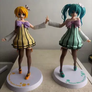 하츠네 미쿠 카가미네 린 컬러풀 드롭 피규어 세트