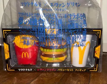 맥도날드 x 에반게리온 맥스 스낵 세트 피규어