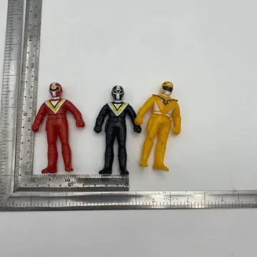 슈퍼전대 히어로 파이브맨 미니 소프트 비닐 피규어