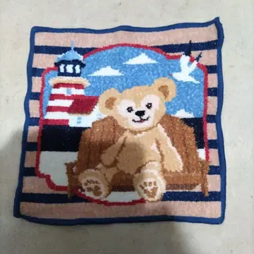 디즈니씨 더피 타월 레어 마린