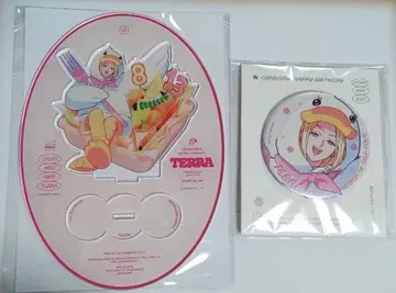 카리스마 벌스데이 굿즈 2025 테라군 아크릴 스탠드 캔뱃지 세트