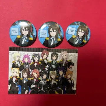 러브 라이브 니지가사키 사쿠라자카 시즈쿠 캔뱃지