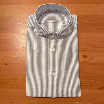 새상품 Maker's Shirt 카마쿠라 이지케어 남성용 와이셔츠 하자품