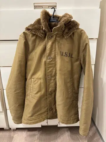 ALPHA INDUSTRIES 밀리터리 자켓 L