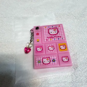 산리오 시크릿 타일 씰풍 미니 거울 헬로키티