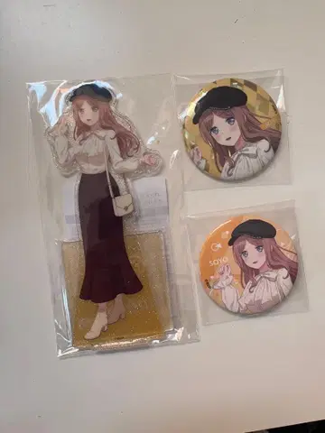 MyGO!!!!! 나가사키 소요 wego 아크릴 스탠드 캔뱃지