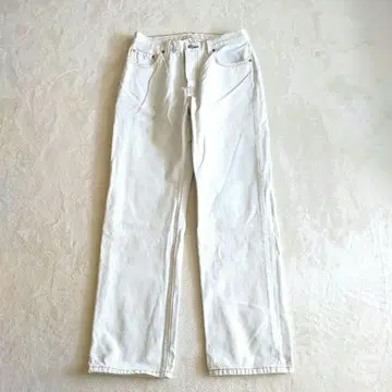 리바이스 프리미엄 501 버튼 플라이 면100% 데님 라이트 블루