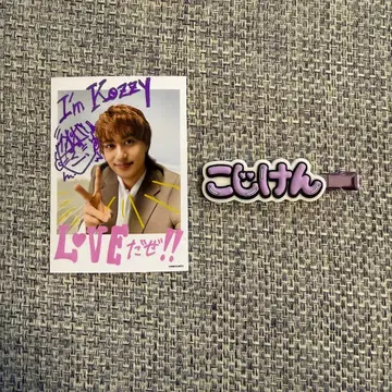 코지마 켄 폴라로이드 헤어 클립