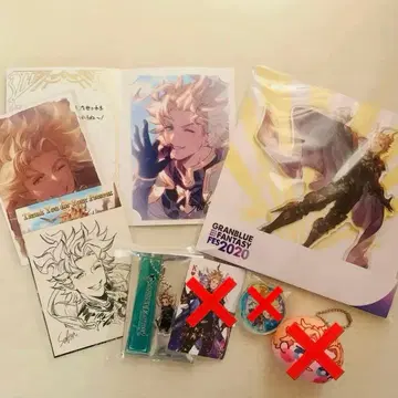 그랑블루 판타지 시에테 굿즈 아크릴 스탠드 답례품