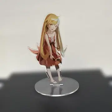 이야기 시리즈 니시오 이신 대전람회 아크릴 스탠드 오시노 시노부