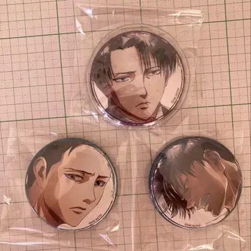 진격의 거인 리바이 캐릭터 배지 컬렉션 캔뱃지 묶음 판매