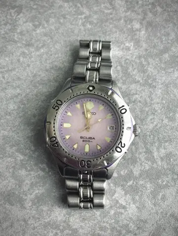 SEIKO SCUBA AIRDIVER 200m 손목시계 7N35-6070