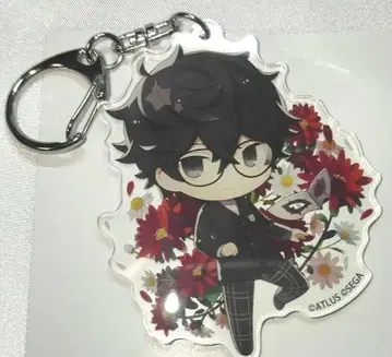 미사용 페르소나 5 더 로얄 캐릭터 후로루 아크릴 키링 주인공