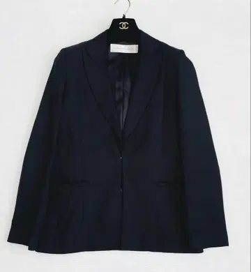 빅토리아 베컴 이종 소재 자켓 아름다운 실루엣 린넨 혼방