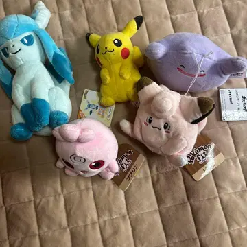 포켓몬 봉제 인형 세트 중형