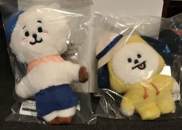 BT21 RJ & Chimmy 봉제 인형 세트