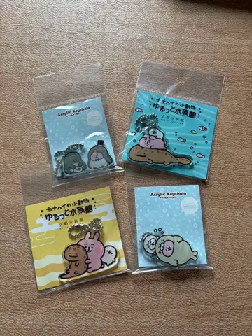 카나헤이의 작은 동물 토끼와 피스케 교토 릴렉스 수족관 펭귄 랏코 키링