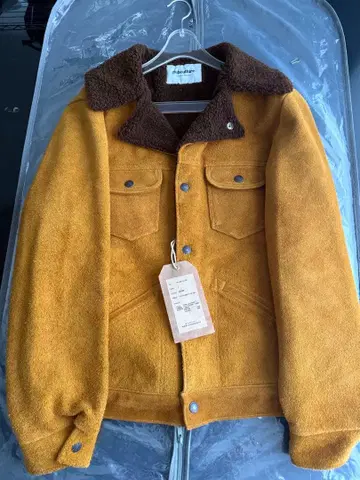 택 포함 서브컬처 SUEDE BOA RABCH JACKET