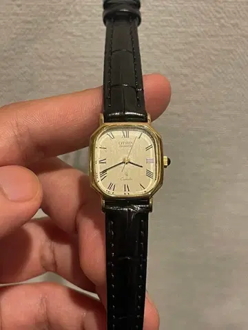 [ 새상품 배터리 ] citizen 렉탱귤러 스퀘어 빈티지 tank