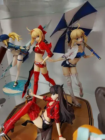 Fate 피규어 세이버 네로 토오사카 린 TYPE MOON Racing